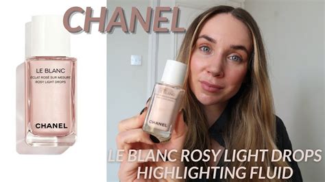 chanel rosy drop|le blanc rosy light drops.